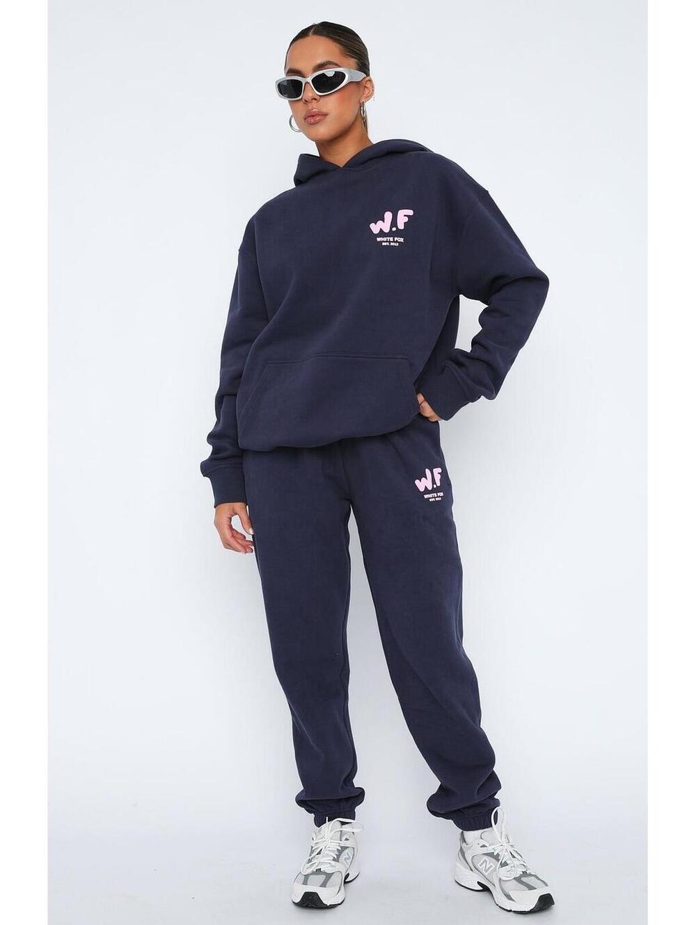 White Fox Boutique The New Standard Oversized Hoodie - Navy - Size XS/S (NWT)